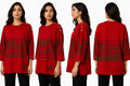 T-shirt Heritage Femme – Rouge & Vert